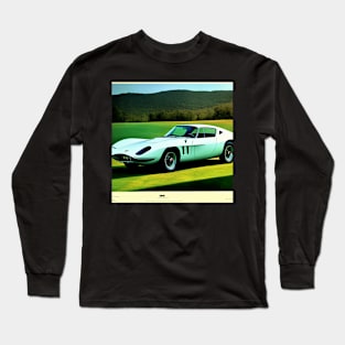 80s Retro Sports Cars Classic Long Sleeve T-Shirt